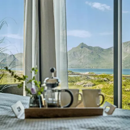 Apartment Luxury In Beautiful Lofoten With Jacuzzi And Sauna Kleppstad